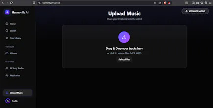 Harmonify Music AI gallery image