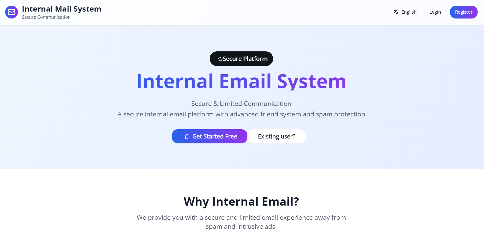 Média Faire un wail - Email et messagerie rapides et privés dans une application simple 1