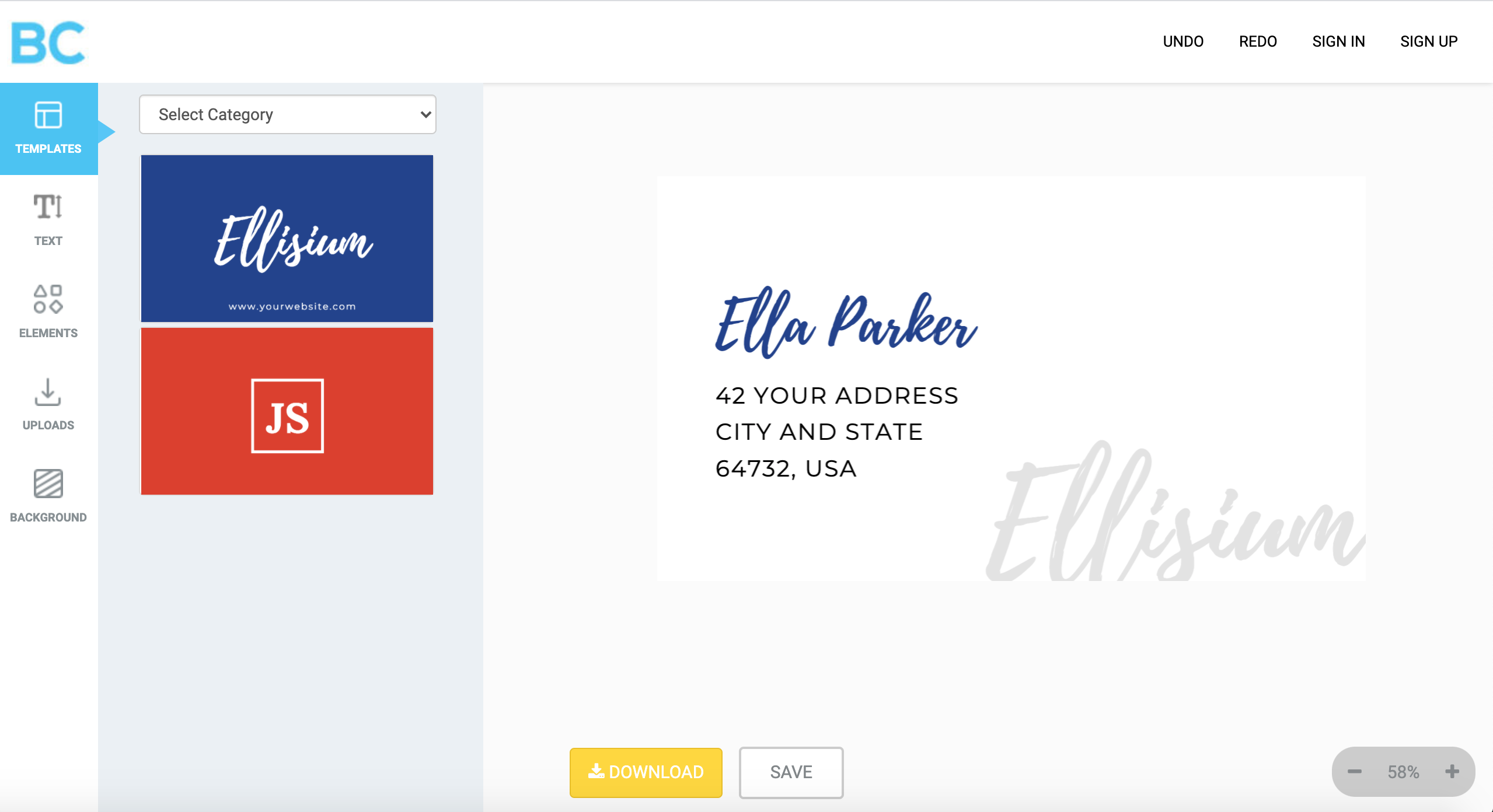 Appearing Business Cards gallery image