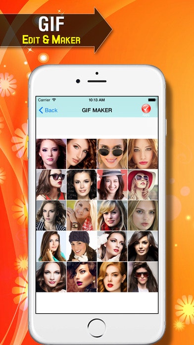 Gif Edit Maker video | iPhone gallery image