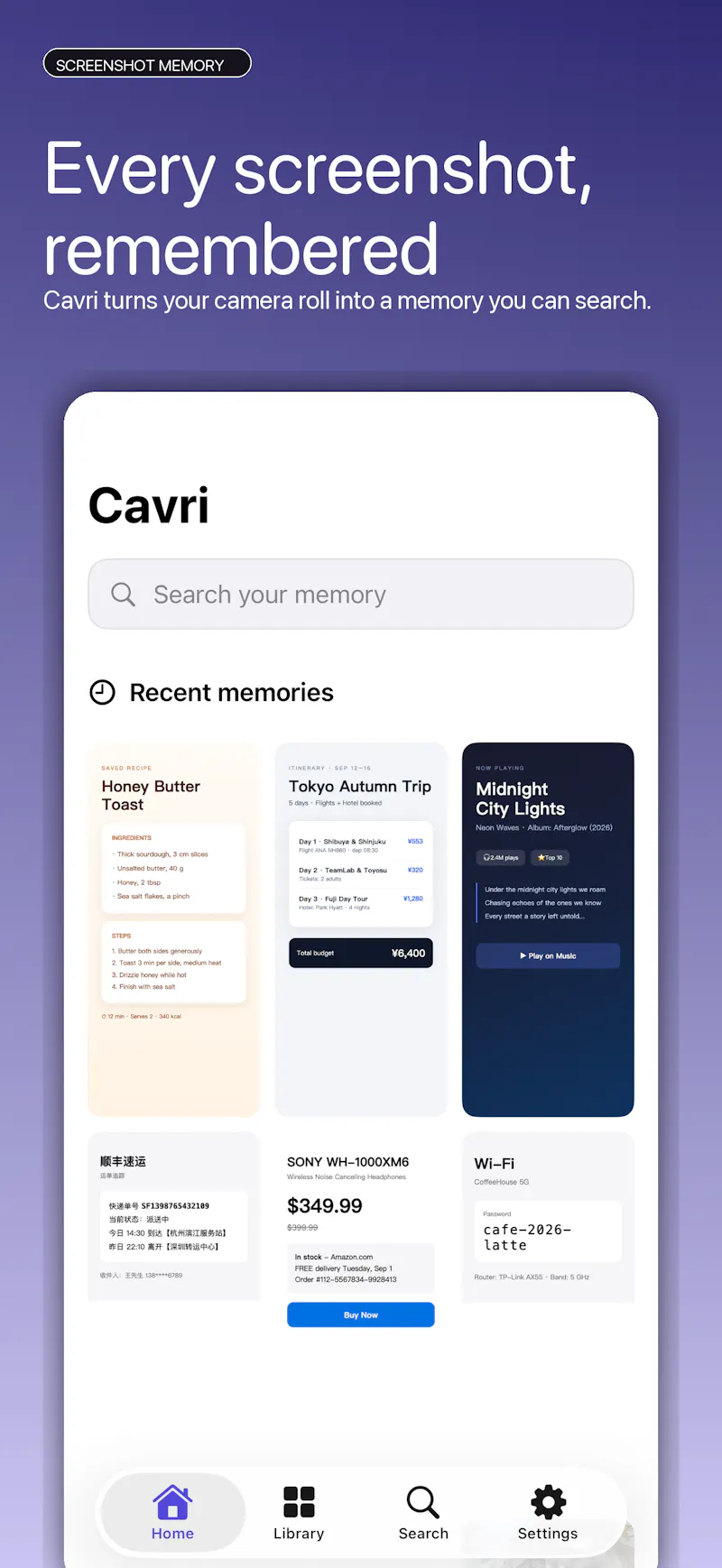 Cavri: Screenshot Search screenshot 1