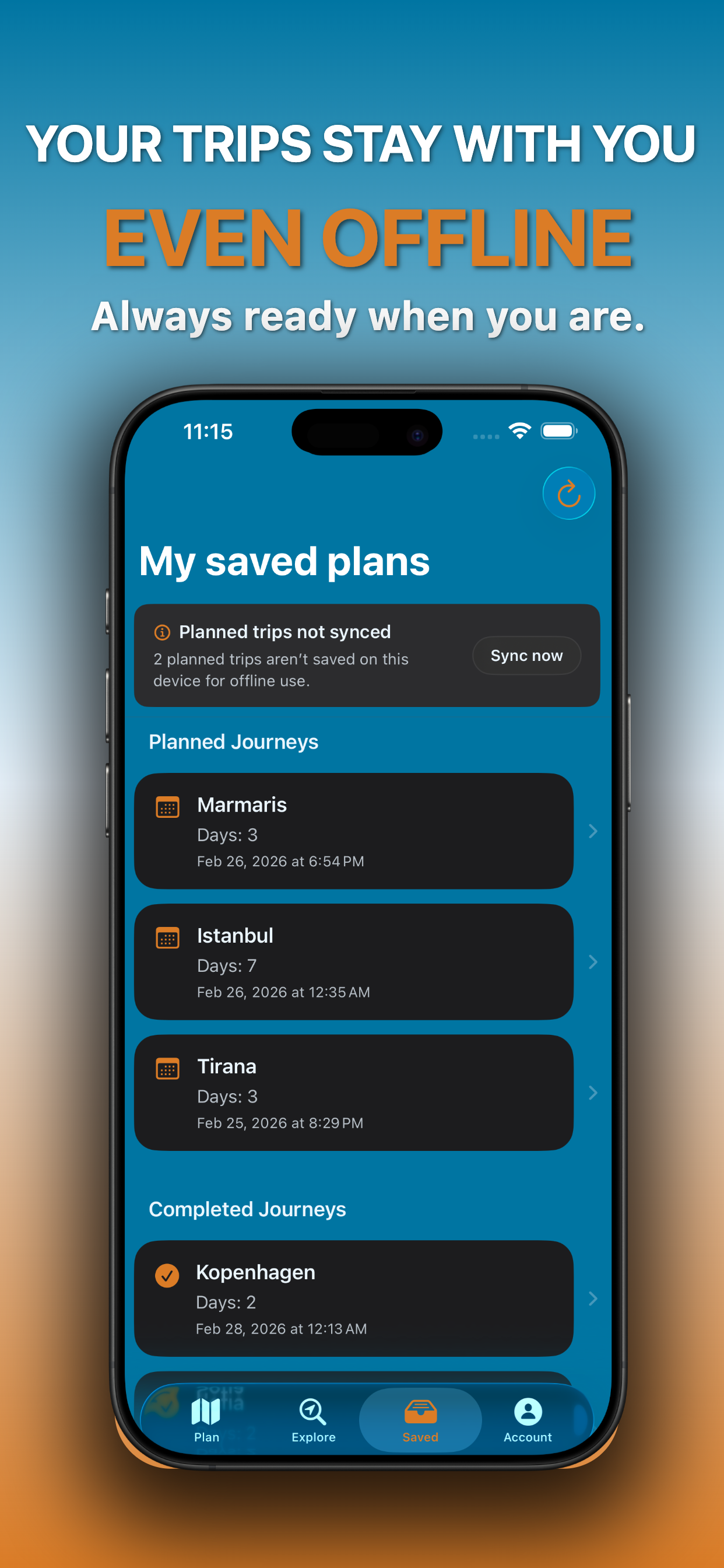 Vagabundo - Screenshot 2 showing product features and functionality
