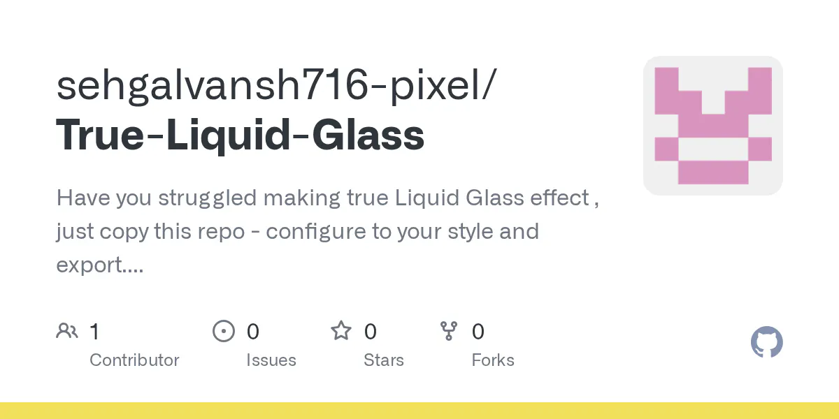 True Liquid Glass gallery image