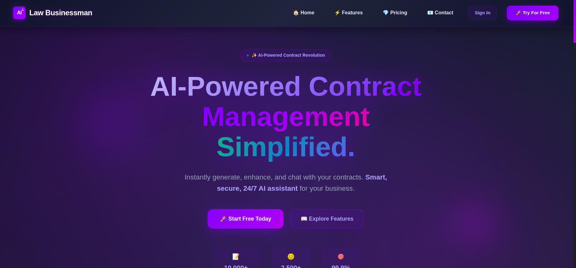 Média Homme d'affaires juridique - Génération de contrats intelligents et solutions juridiques avec l'IA 1