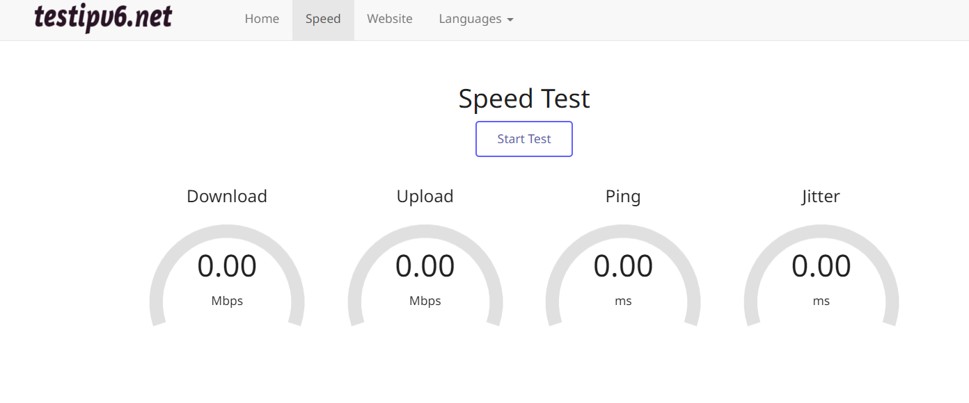 Тест IPVSH -IPVSH - Тест IPv6 медиа 2