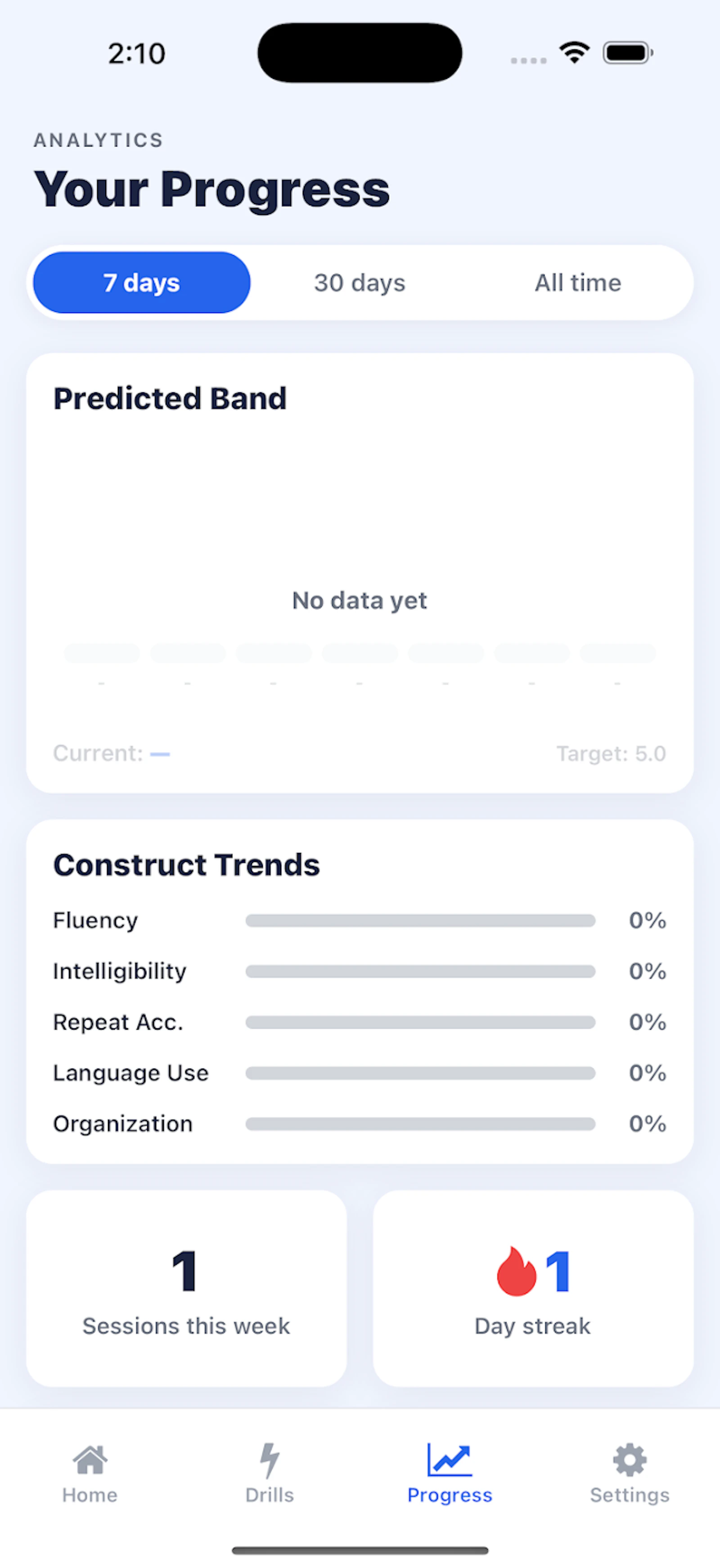 TOEFL Speaking Practice & AI App screenshot 8