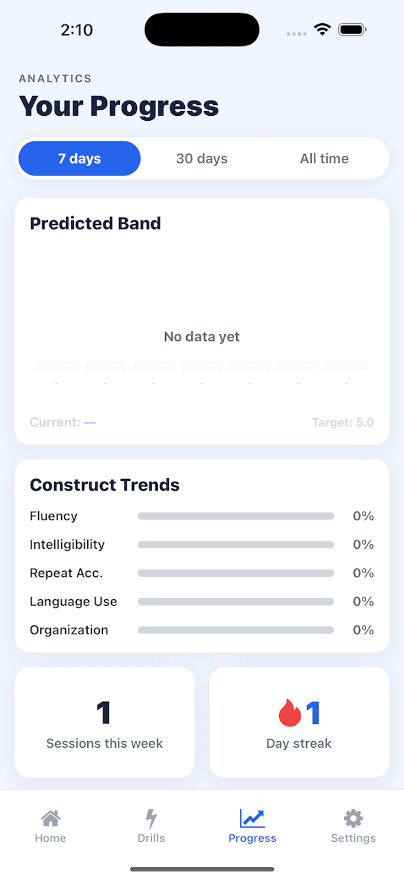 TOEFL Speaking Practice & AI App screenshot 8