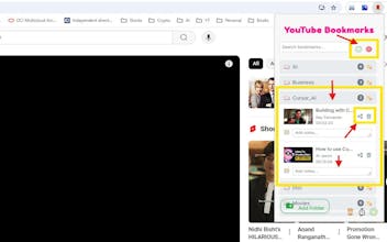 YouTube Bookmarks gallery image