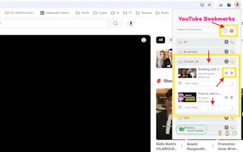 YouTube Bookmarks gallery image