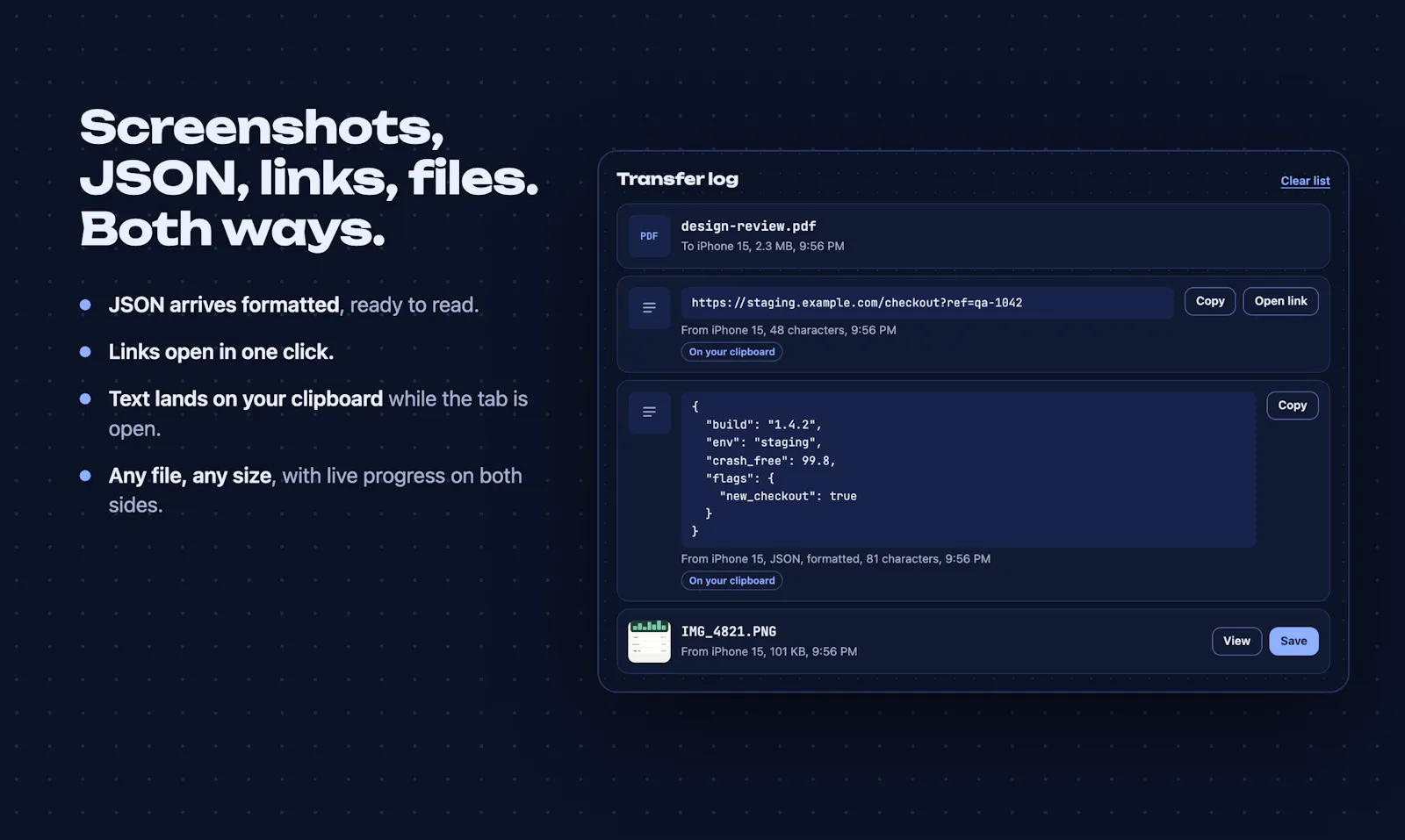 DevDrop screenshot 3