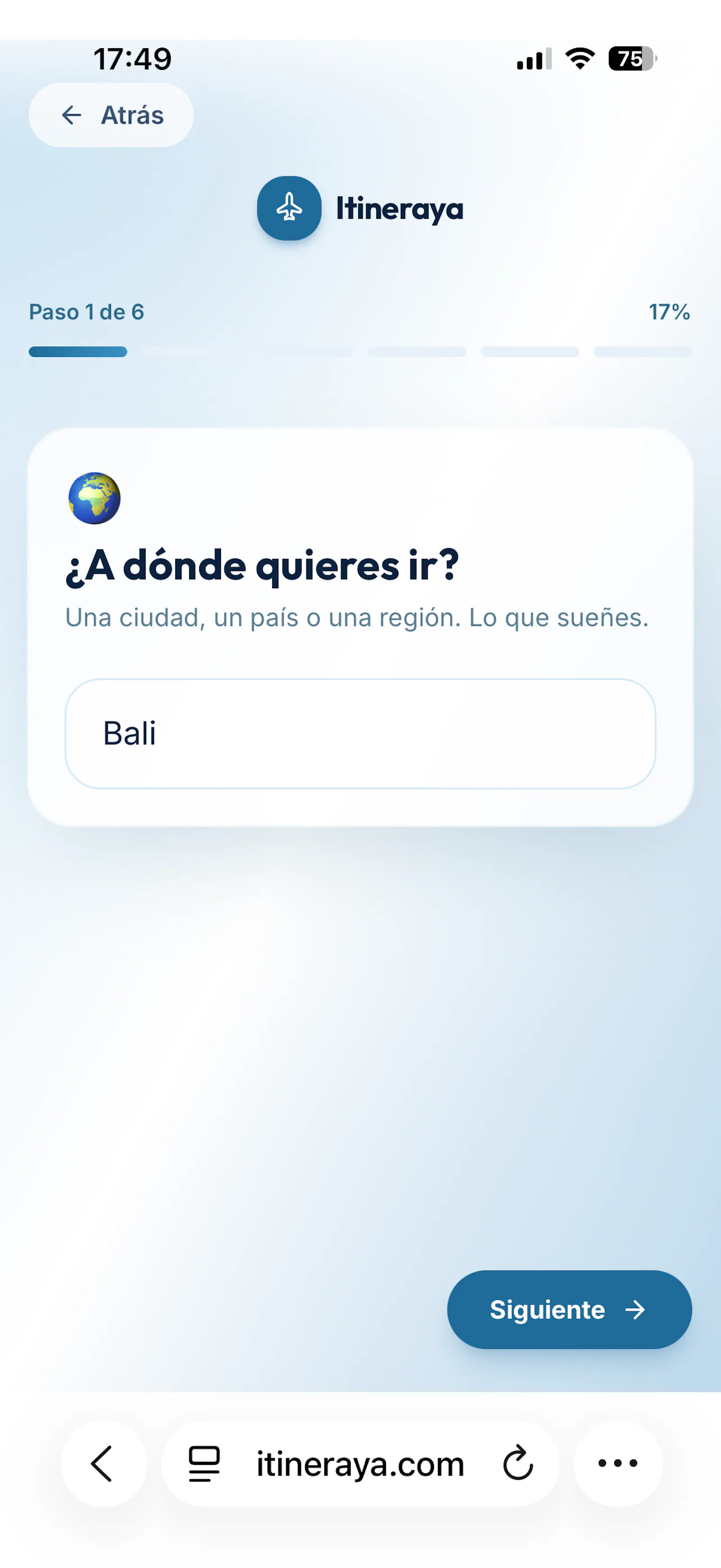 Itineraya screenshot 3