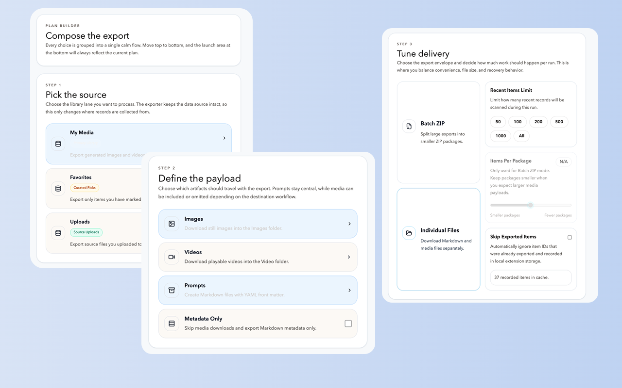 Bulk Exporter for Sora gallery image