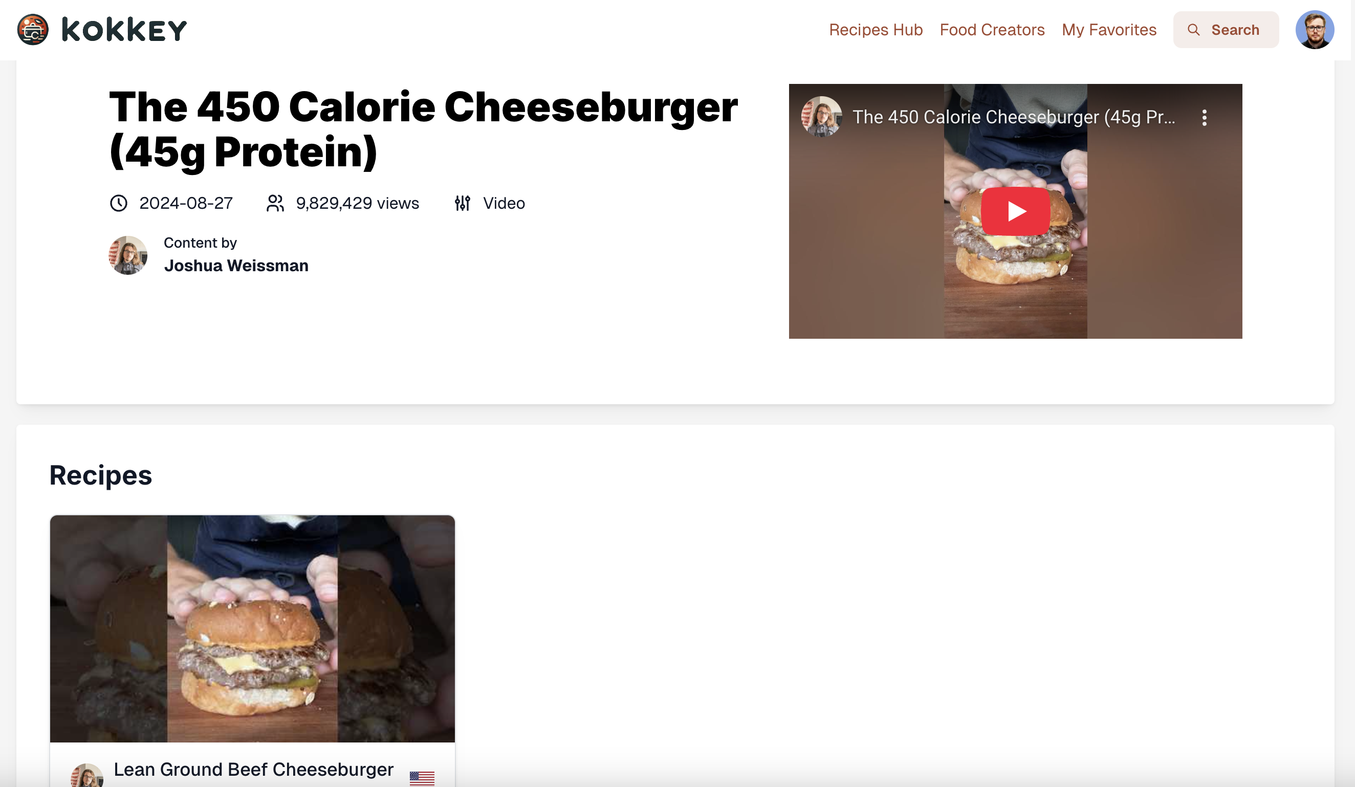 kokkey - Recipe discovery platform media 2
