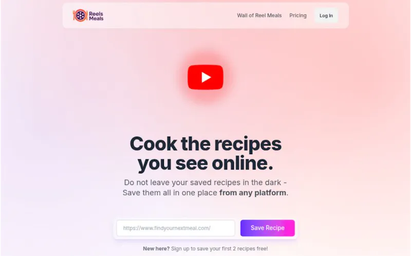 ReelsMeals screenshot 1