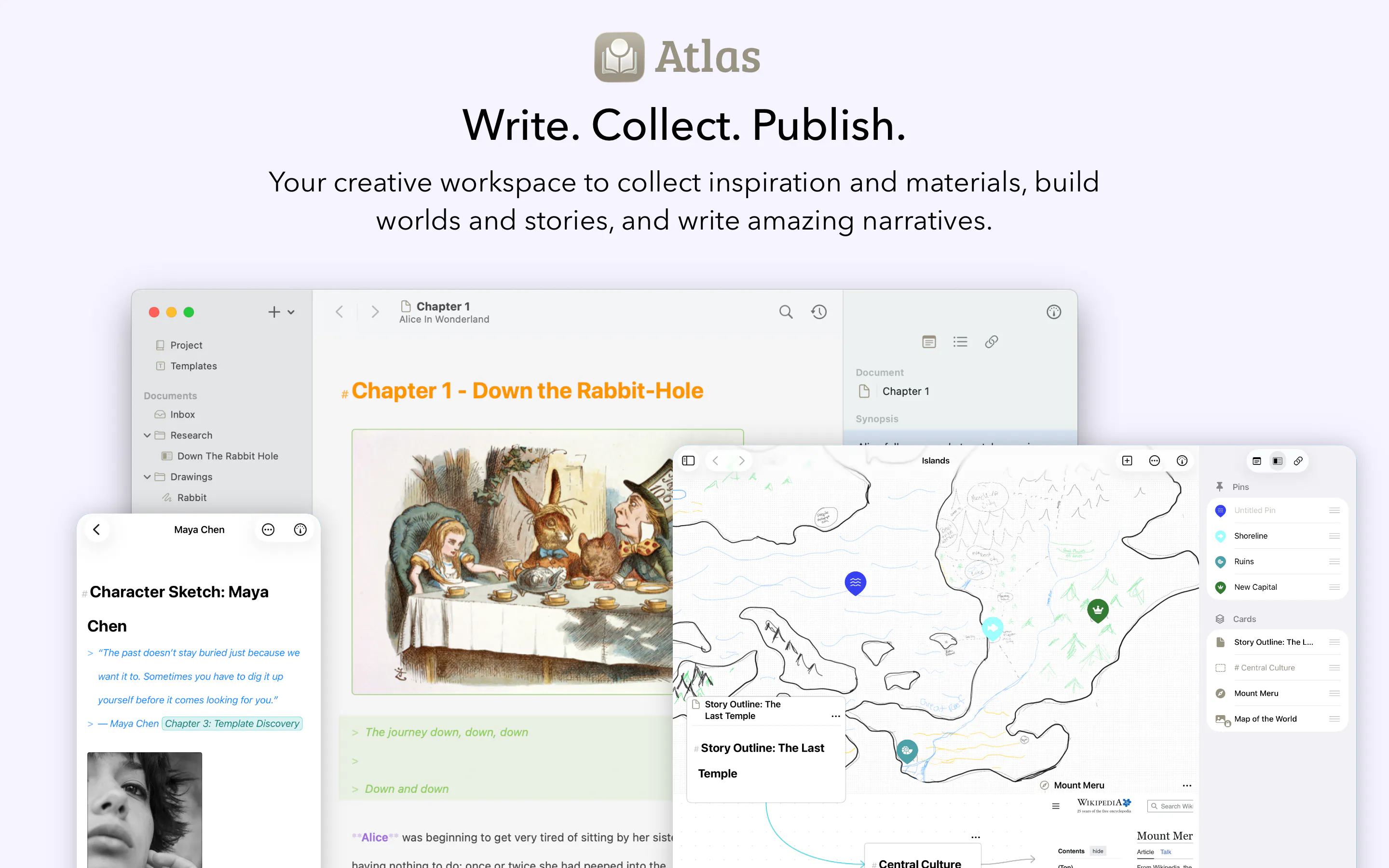 Atlas screenshot 1