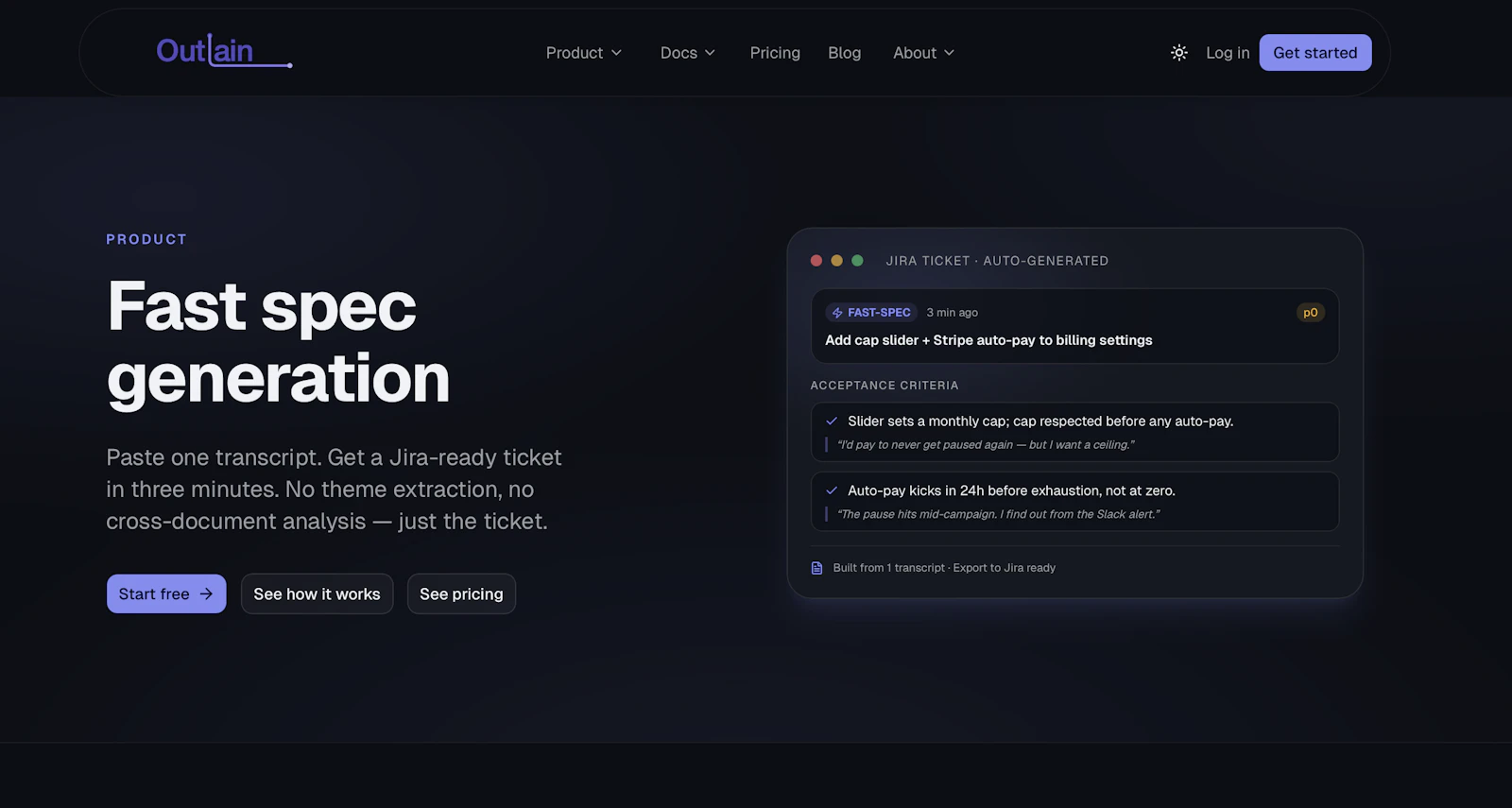 Outlain screenshot 5