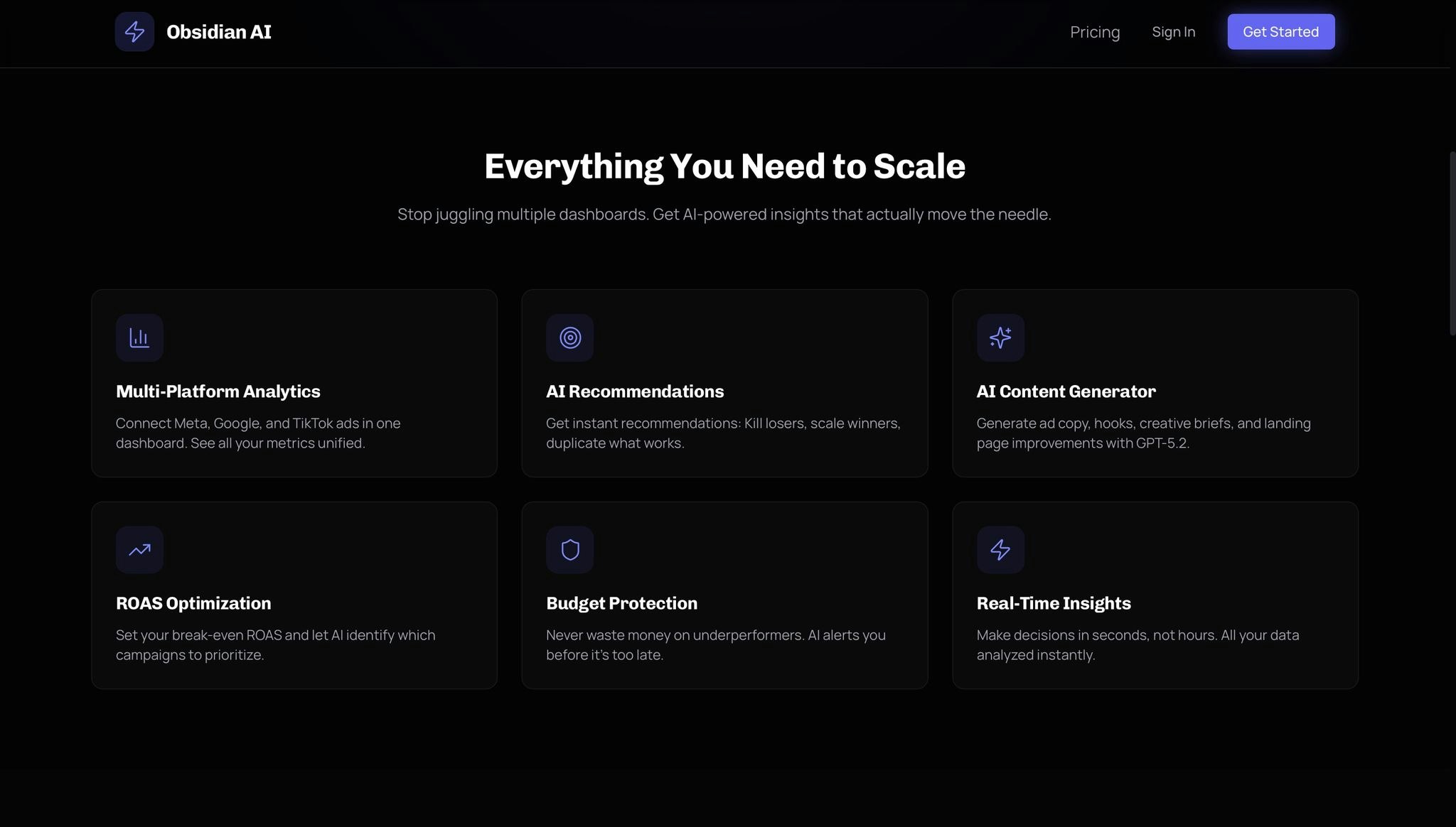Obsidian AI gallery image