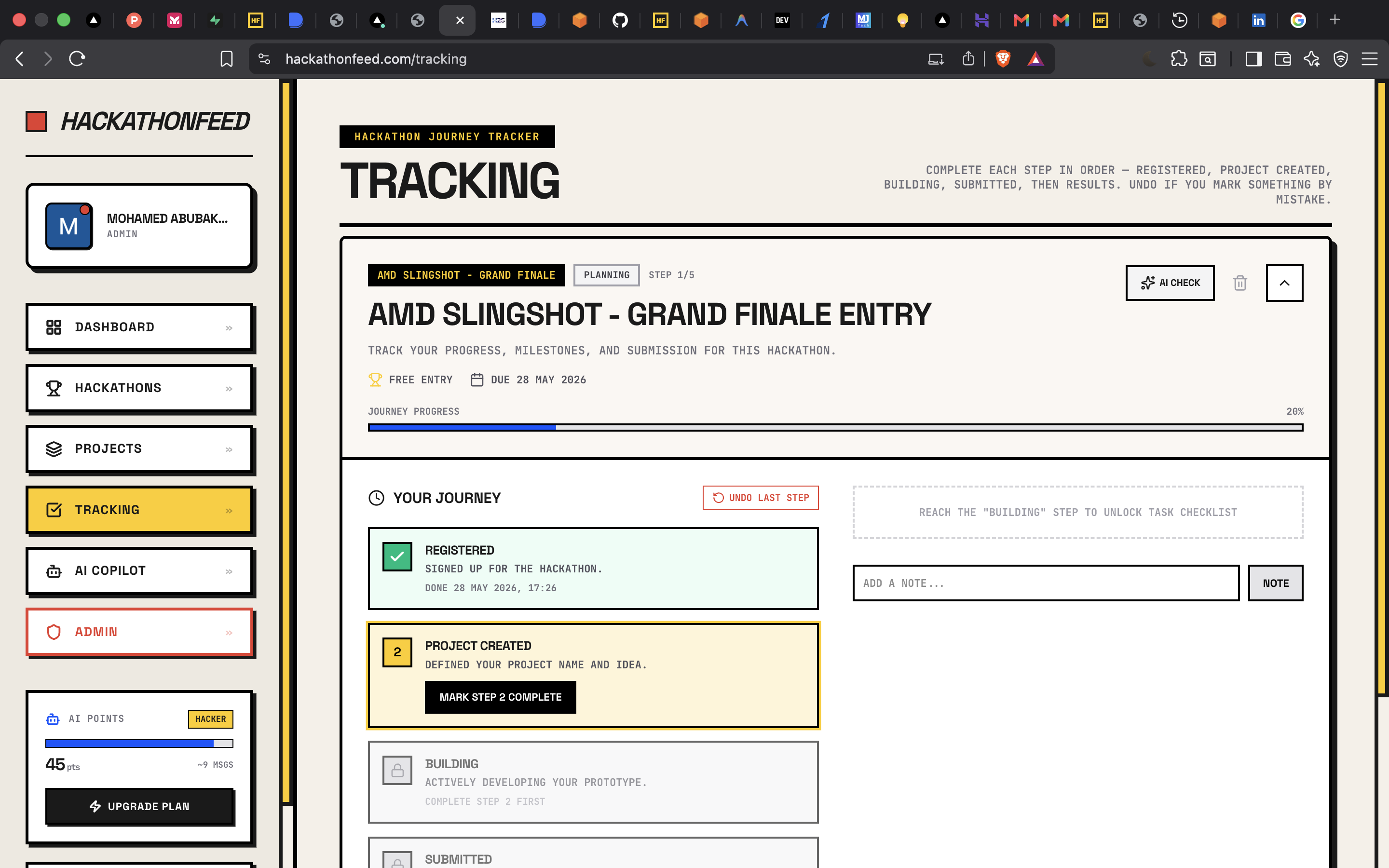 HackathonFeed gallery image