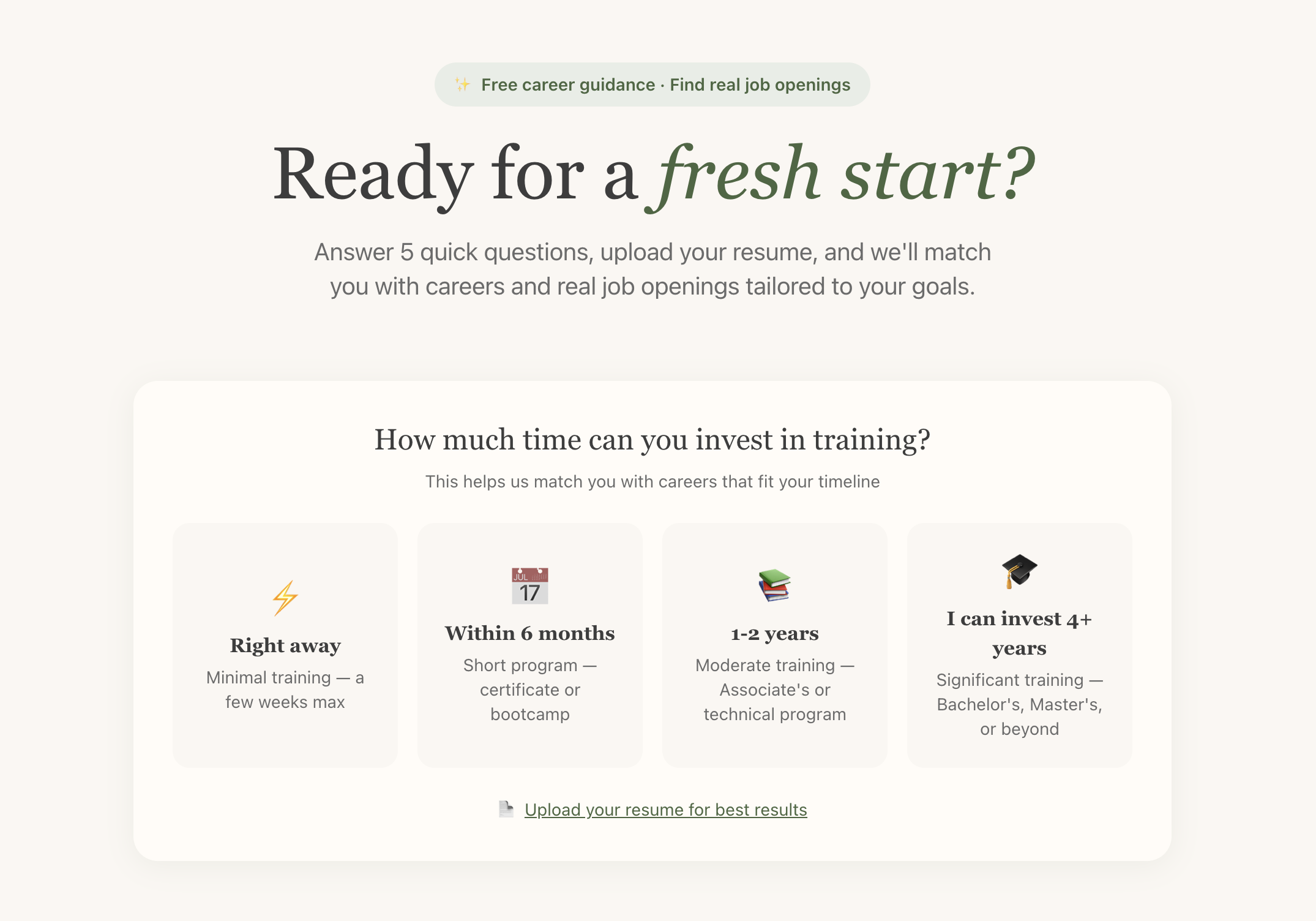 American Dream Jobs - Screenshot 2 showing product features and functionality