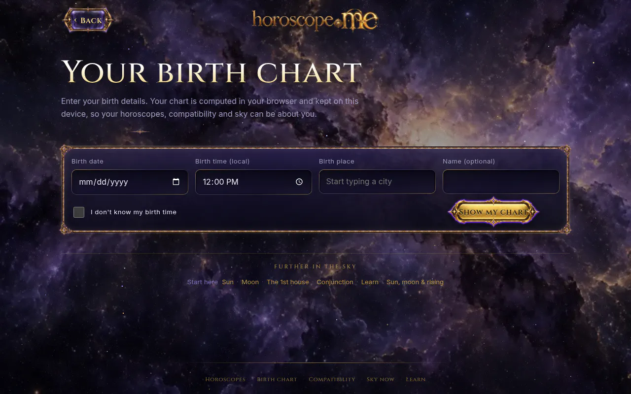 Horoscope.me gallery image