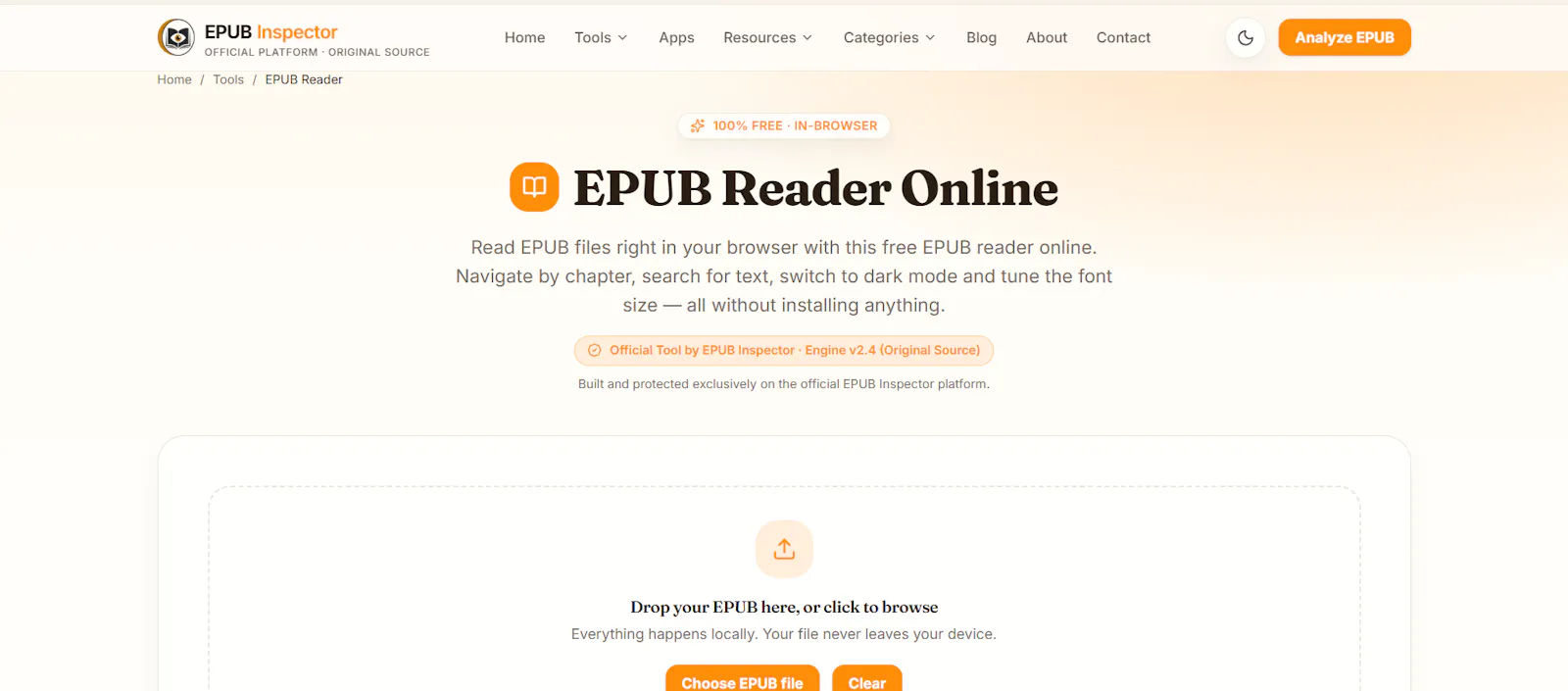 EPUB Inspector screenshot 5