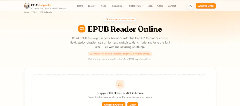 EPUB Inspector screenshot 5