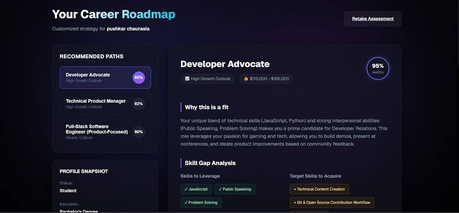 AI Career Navigator screenshot 7
