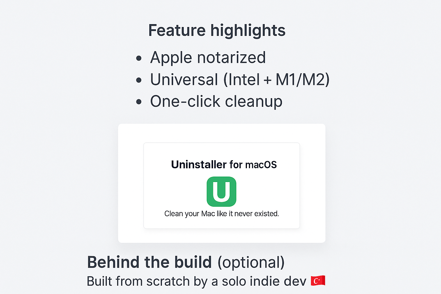 Uninstallr for macOS gallery image