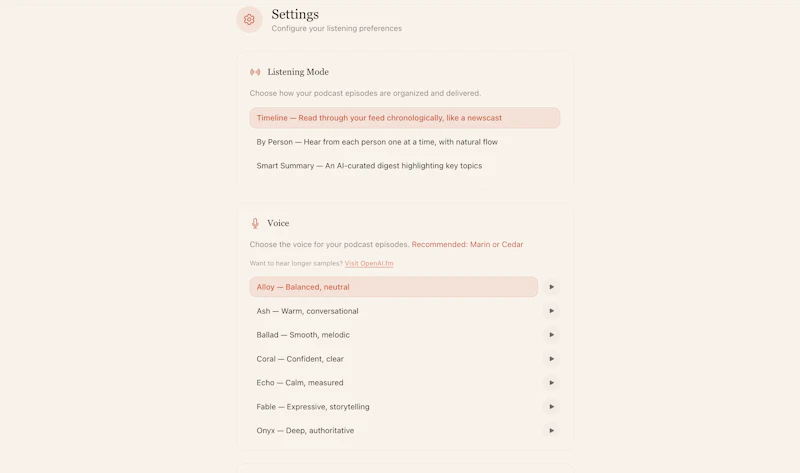 ListenToX screenshot 3