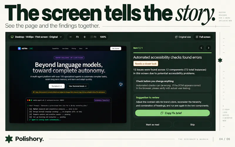 Polishory screenshot 4