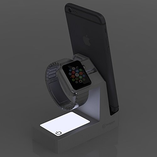 Basecamp Apple Watch Charger with Nightlight and iPhone/iPad ports gallery image