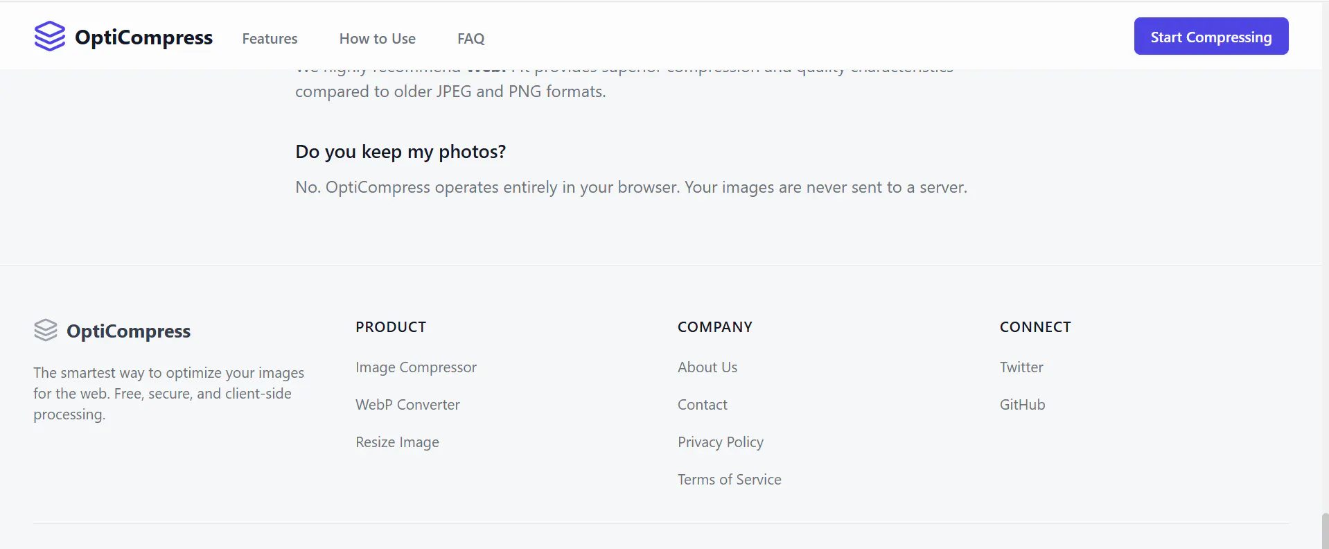 OptiCompress Image Tool gallery image
