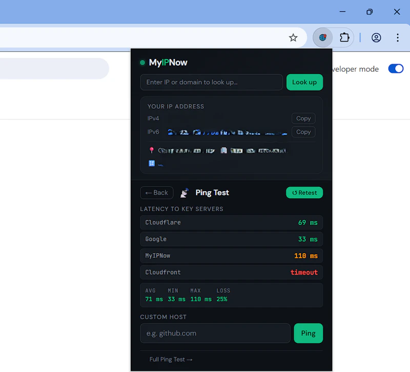 MyIPNow screenshot 1