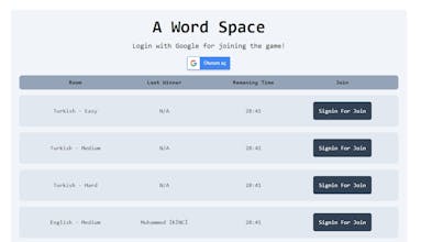 A Word Space gallery image