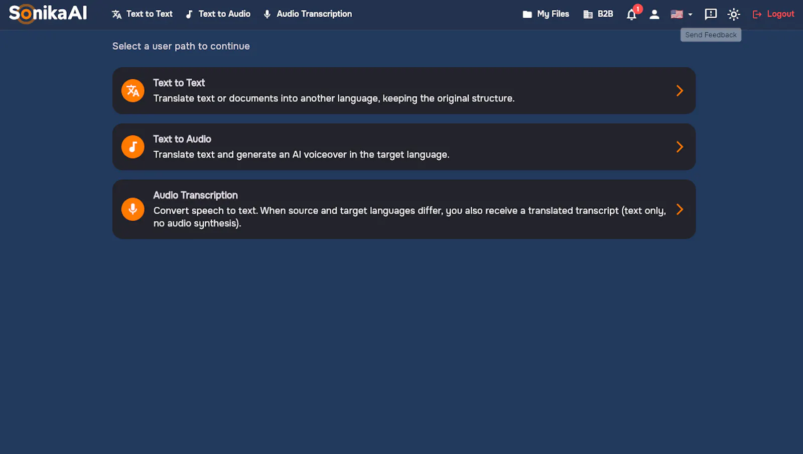 SonikaAI screenshot 2