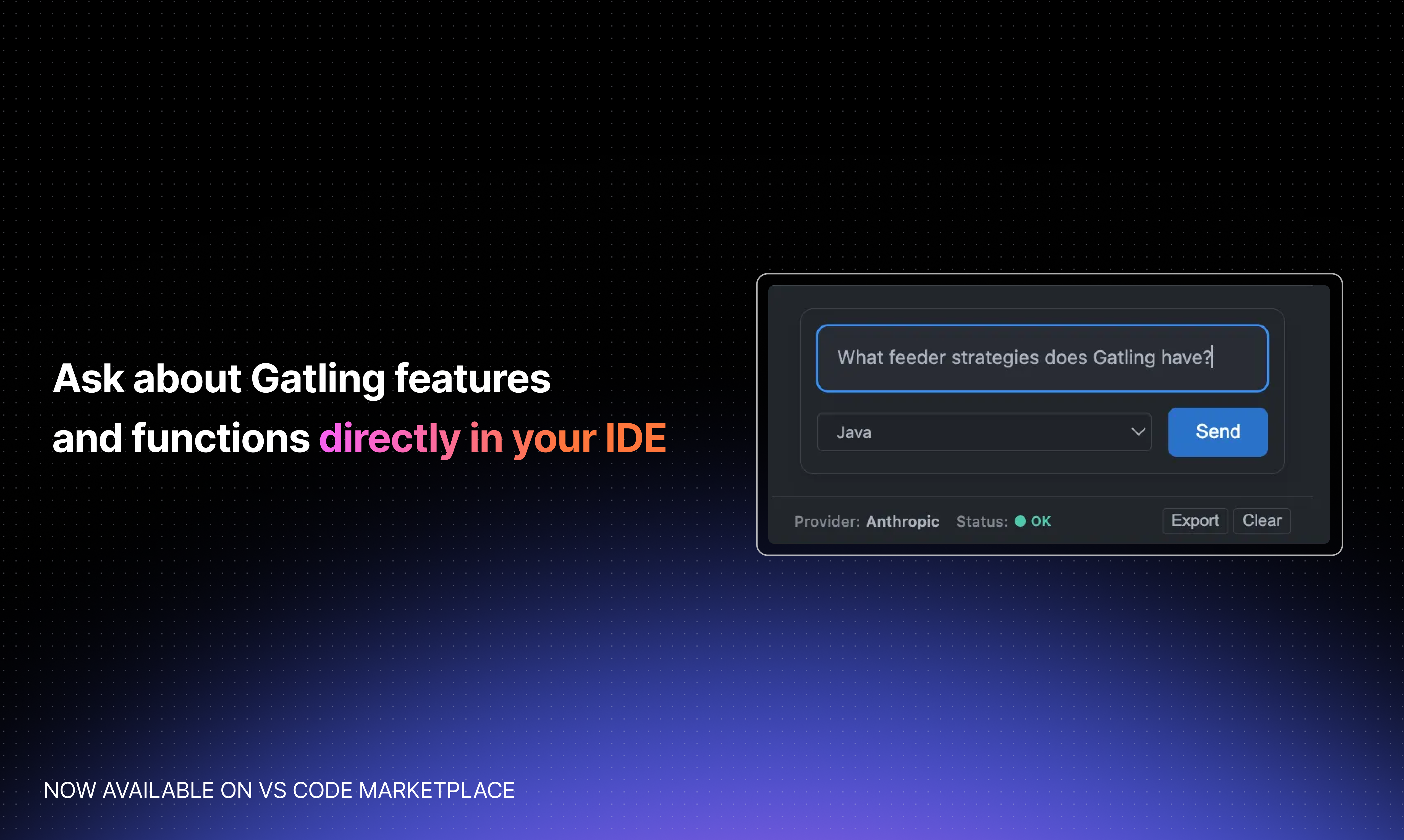 Gatling AI Assistant for VS Code gallery image