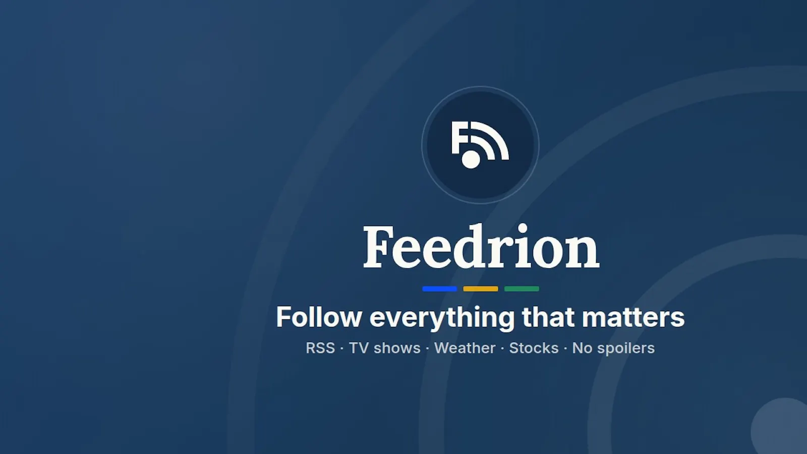 Feedrion screenshot 1 (video preview)