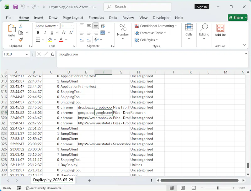 DayReplay screenshot 5