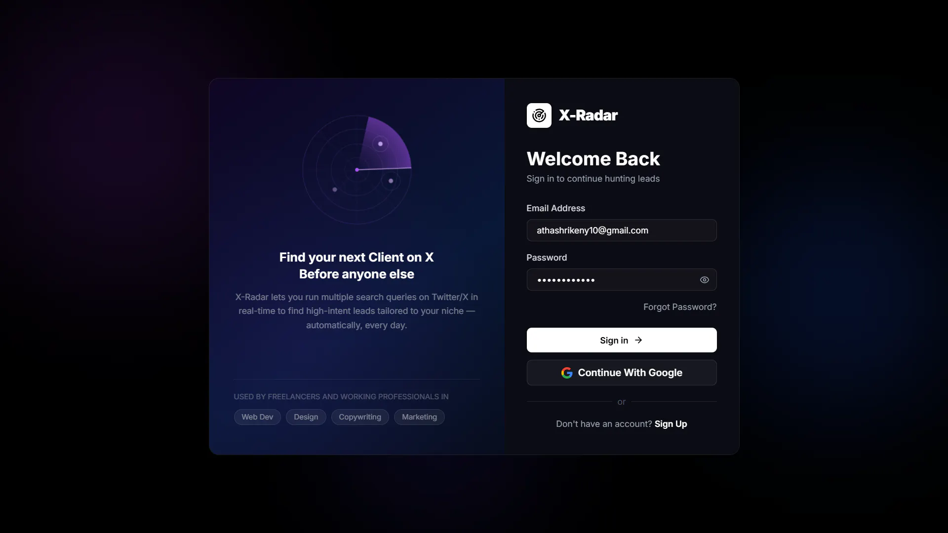 Xradar 截图 4