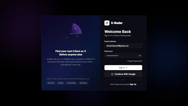Xradar screenshot 4