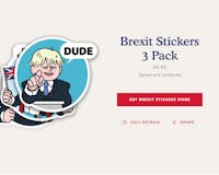 Brexit Stickers media 2