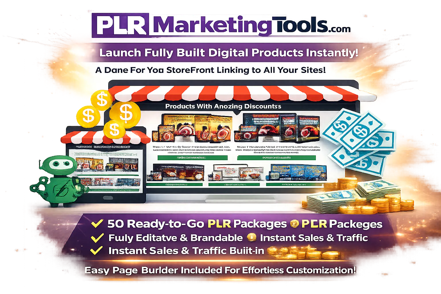 Banner del producto 100 Products + ChatGPT System