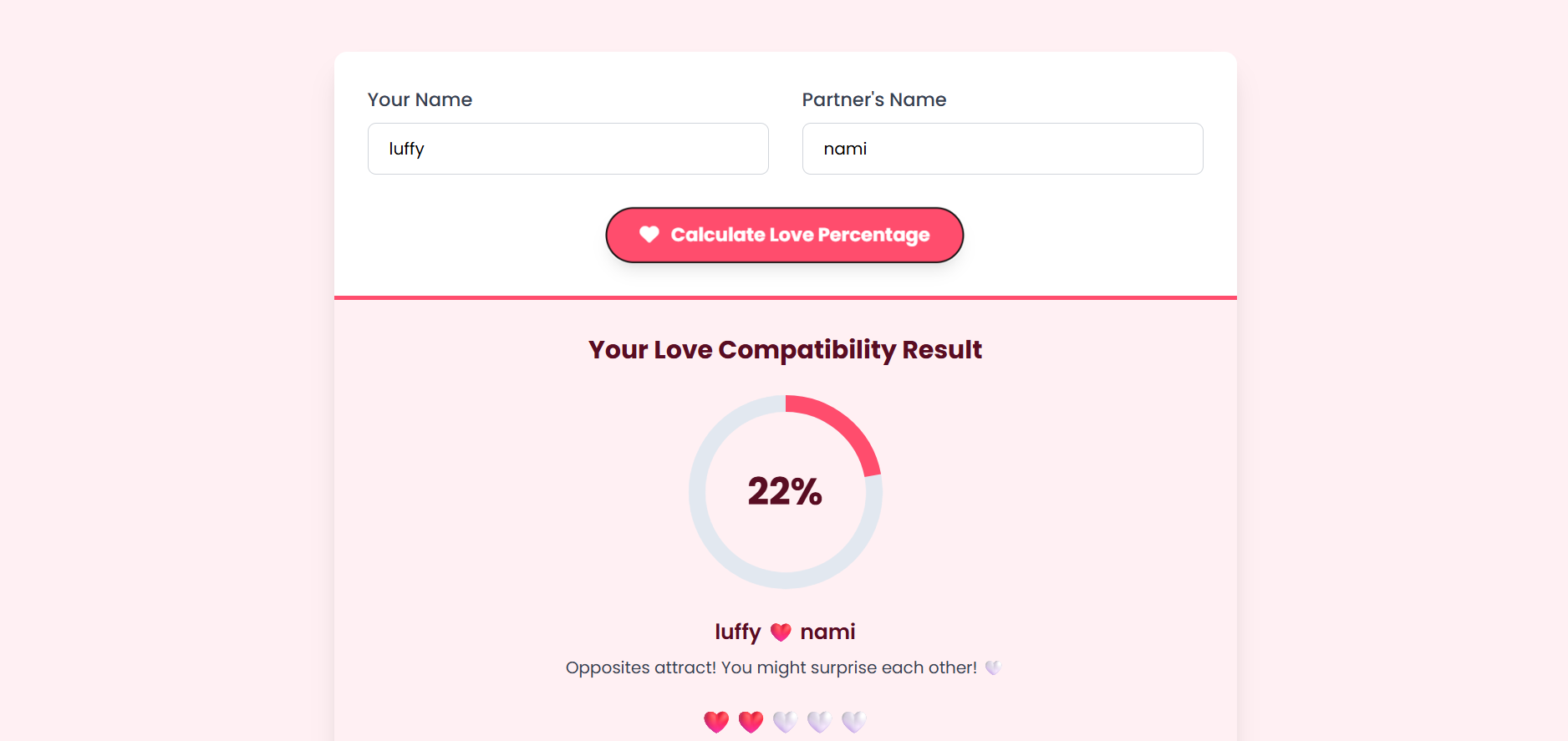 Love Calculator by N... logo