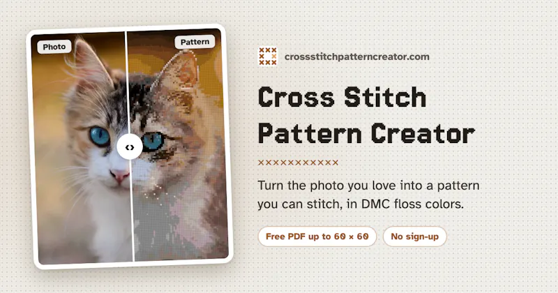 Cross Stitch Pattern Creator screenshot 2