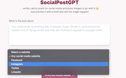 SocialPostGPT media 3