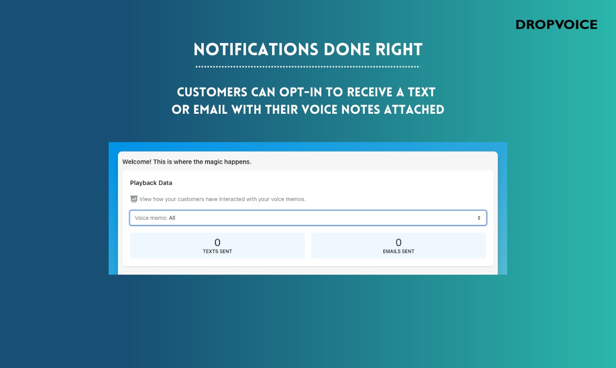 DropVoice | Voice-notes for your product media 3