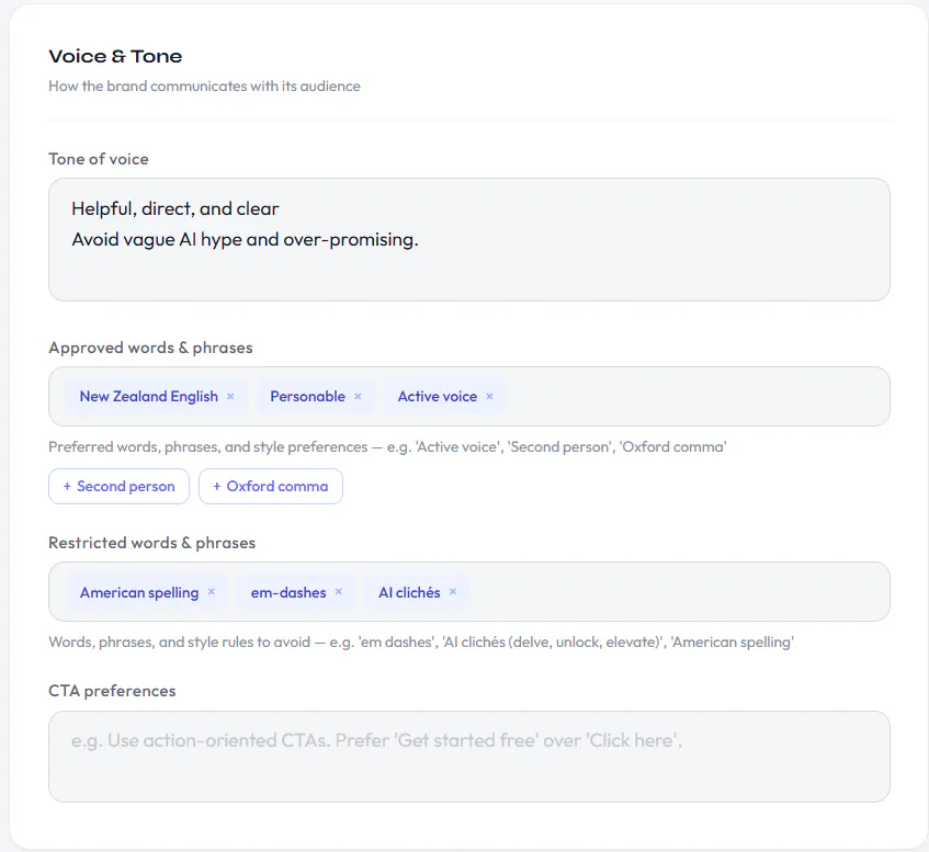 BrandForge Content Studio screenshot 3