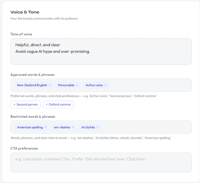 BrandForge Content Studio screenshot 3