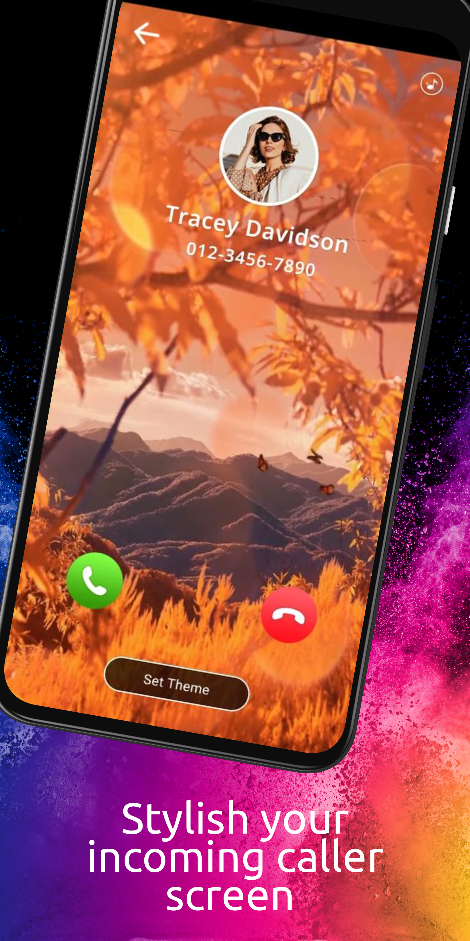 Photo Dialer-Color Call Screen gallery image
