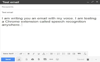 Speech Recognition Anywhere gallery image